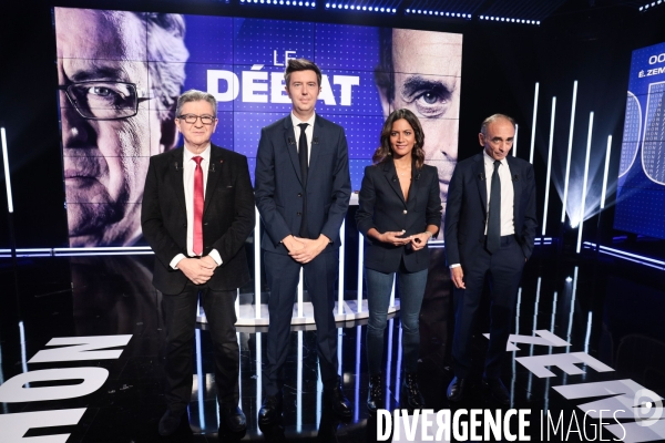 Le debat melenchon - zemmour