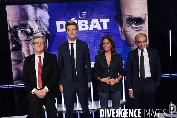 Le debat melenchon - zemmour