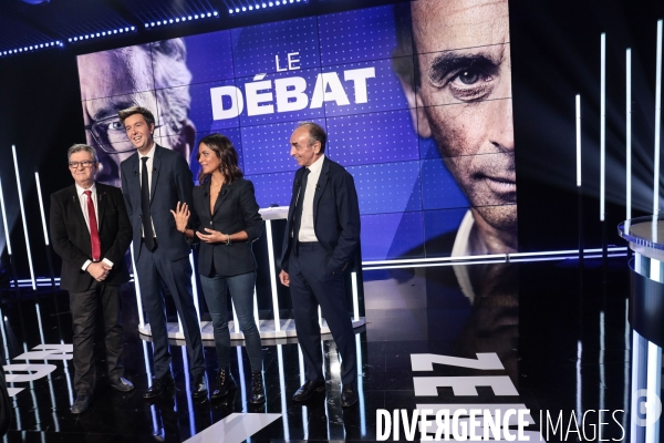 Le debat melenchon - zemmour