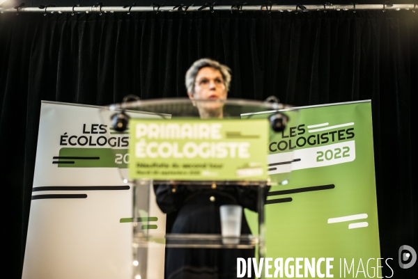 Sandrine rousseau,, candidate a la primaire de europe ecologie les verts