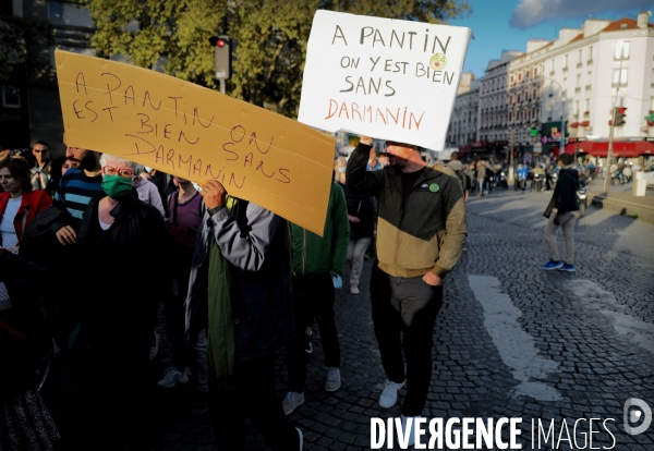 Crack porte de la Villette /  Manifestation des riverains