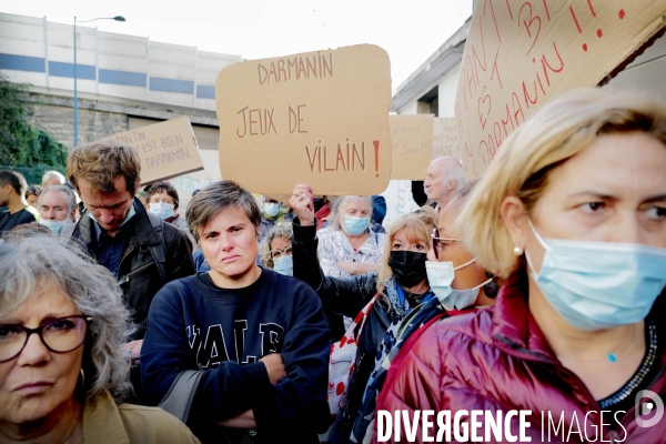 Crack porte de la Villette /  Manifestation des riverains