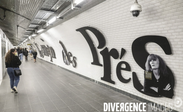 La station saint-germain-des-pres fait peau neuve