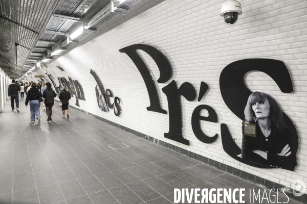 La station saint-germain-des-pres fait peau neuve