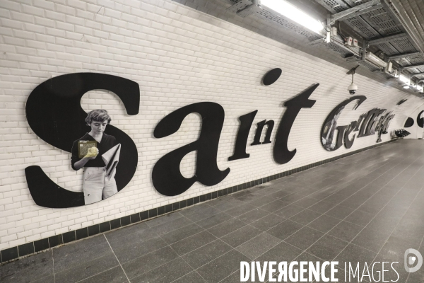 La station saint-germain-des-pres fait peau neuve