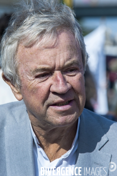 Inauguration de la promenade Edouard Glissant par Anne Hidalgo