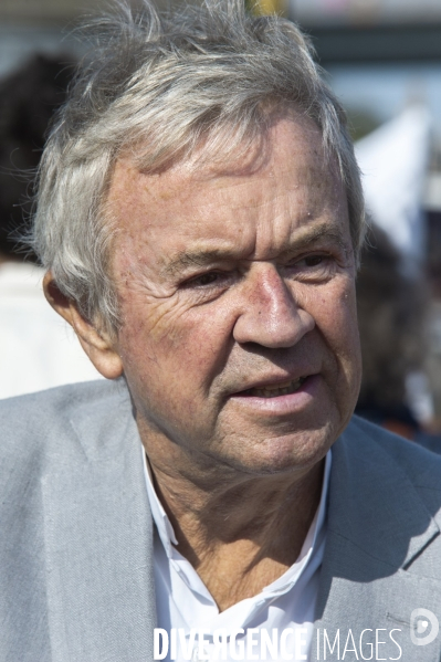 Inauguration de la promenade Edouard Glissant par Anne Hidalgo