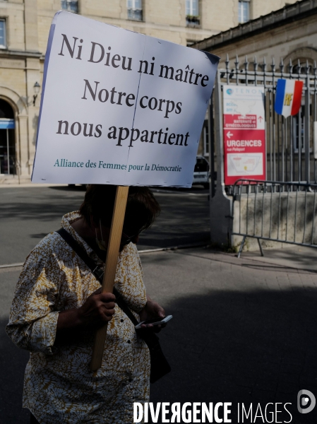 Manifestation pour le droit à l avortement