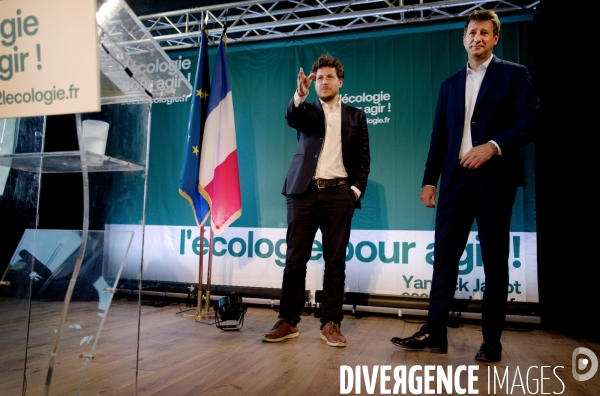 Soiree du second tour de la primaire d europe ecologie les Verts