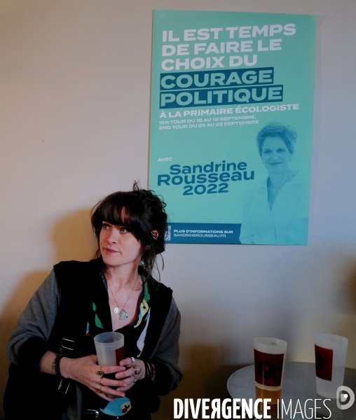 Soiree du second tour de la primaire d europe ecologie les Verts