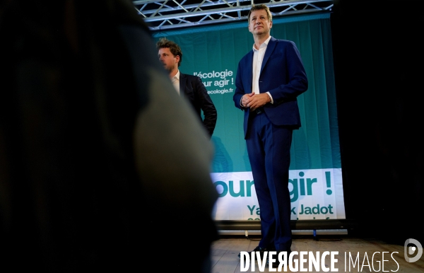Soiree du second tour de la primaire d europe ecologie les Verts