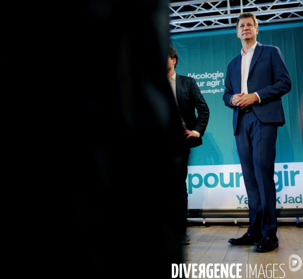 Soiree du second tour de la primaire d europe ecologie les Verts