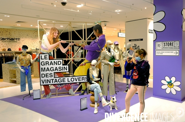 Le business du vintage aux grands magasins