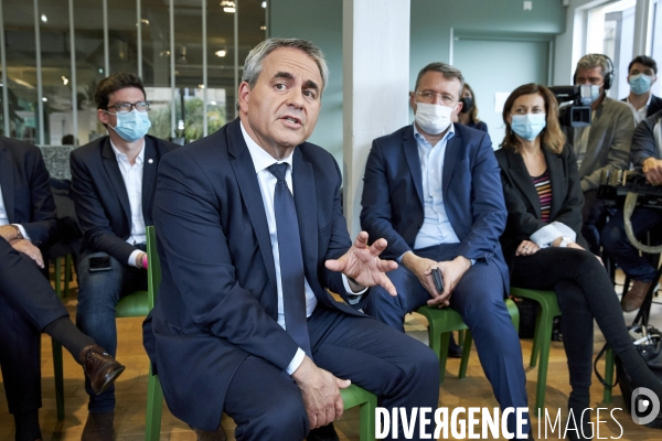 Xavier Bertrand, discours sur le travail