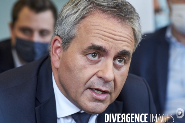 Xavier Bertrand, discours sur le travail