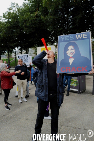 Crack à paris / Manifestation des collectifs d habitants anti crack