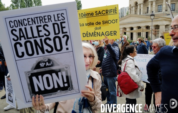 Crack à paris / Manifestation des collectifs d habitants anti crack