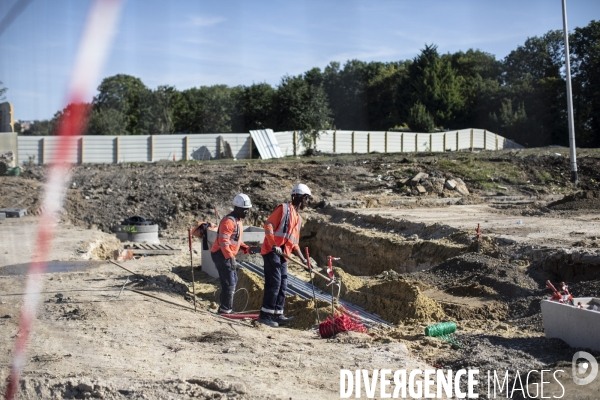 Les jardins ouvriers des vertus a aubervilliers