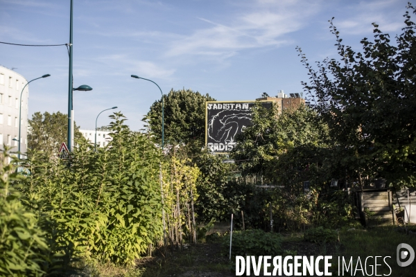 Les jardins ouvriers des vertus a aubervilliers