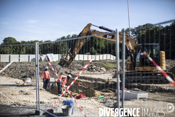 Les jardins ouvriers des vertus a aubervilliers