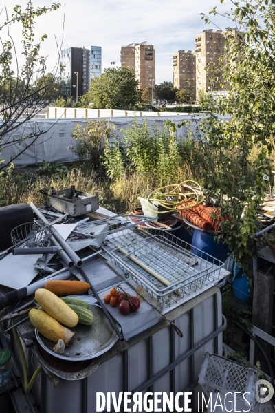 Les jardins ouvriers des vertus a aubervilliers