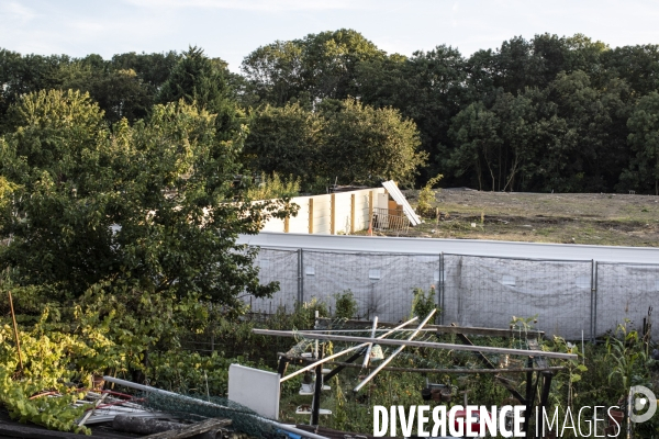 Les jardins ouvriers des vertus a aubervilliers