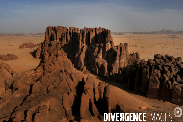 Massif de l Ennedi au nord du Tchad