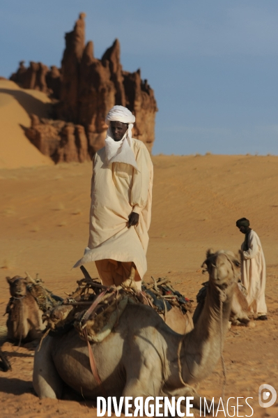 Les Goranes peuple d éleveurs nomades dans le Massif de l Ennedi au nord du Tchad