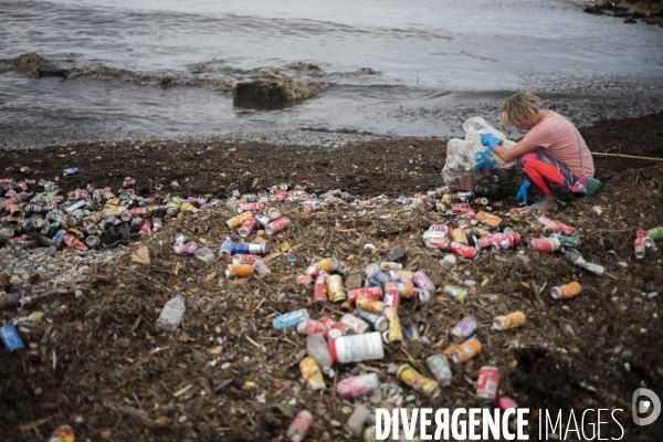 Intempéries et grève des poubelles