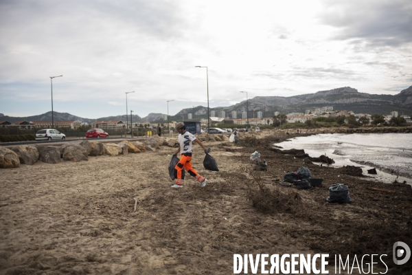 Intempéries et grève des poubelles