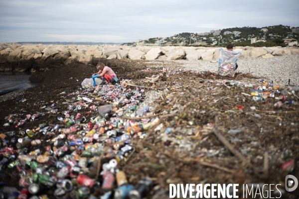 Intempéries et grève des poubelles