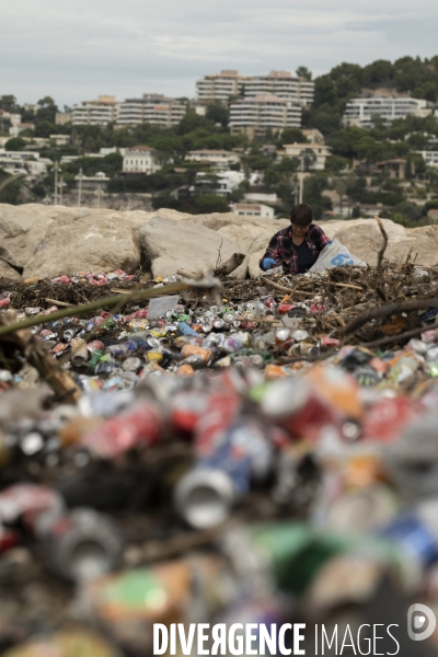 Intempéries et grève des poubelles