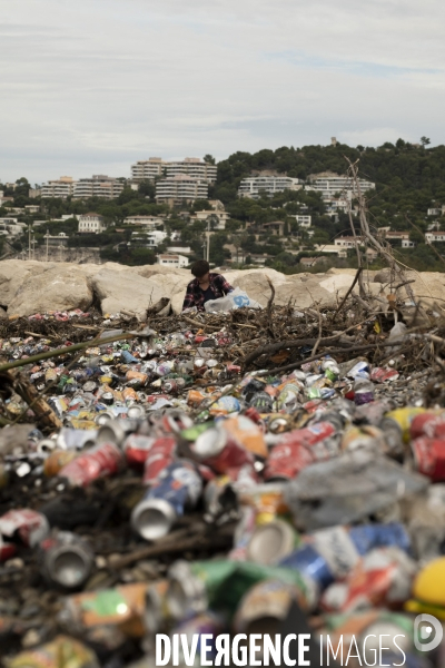 Intempéries et grève des poubelles