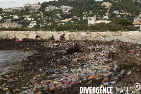 Intempéries et grève des poubelles