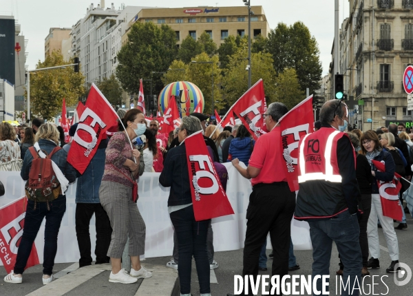 Manisfestation Unitaire à Marseille