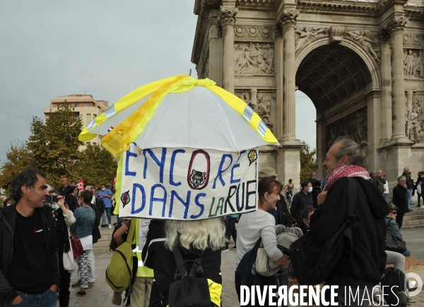 Manisfestation Unitaire à Marseille