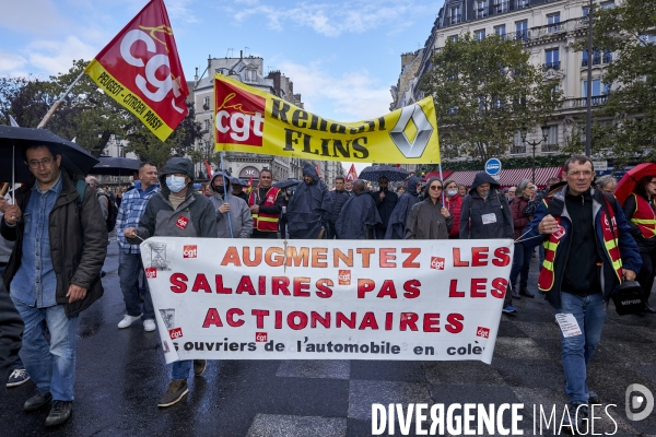 Manifestation unitaire du 5 octobre