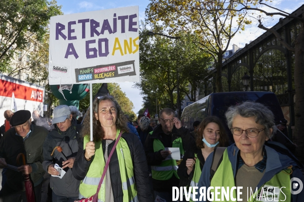 Manifestation unitaire du 5 octobre