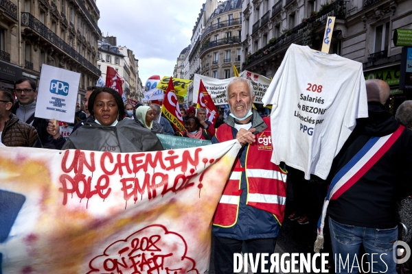 Manifestation unitaire du 5 octobre