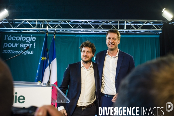 Yannick Jadot remporte la primaire écologiste.