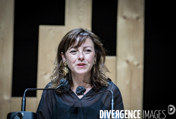Carole Delga et Bertrand Piccard au Forum Le Monde Nouveau