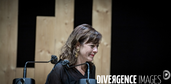 Carole Delga et Bertrand Piccard au Forum Le Monde Nouveau