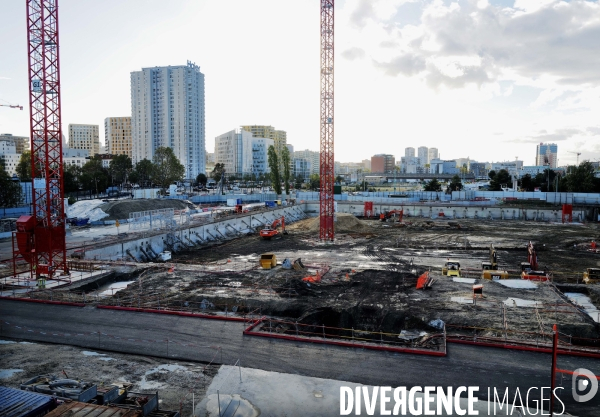 Début des travaux de l Arena