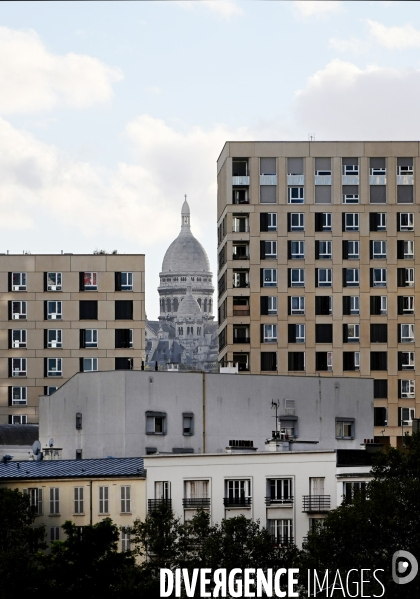 Le sacre coeur à montmartre