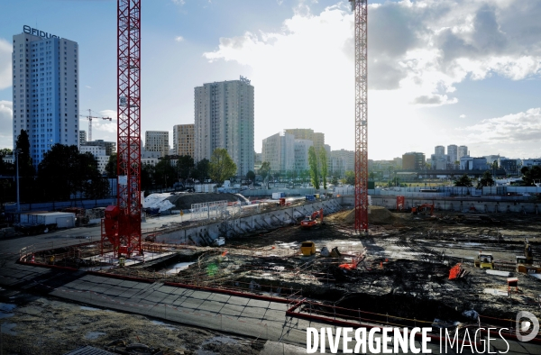 Début des travaux de l Arena