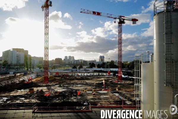 Début des travaux de l Arena