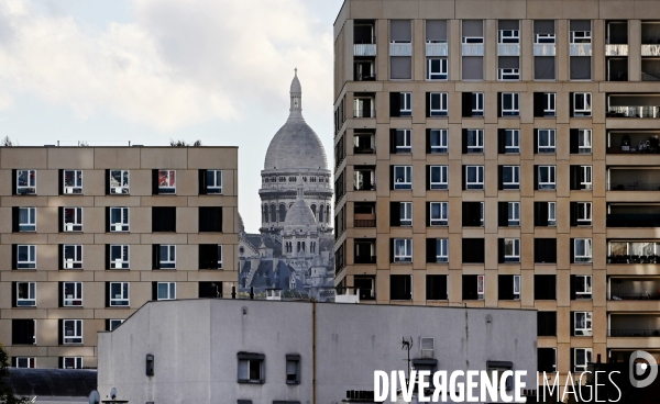 Le sacre coeur à montmartre