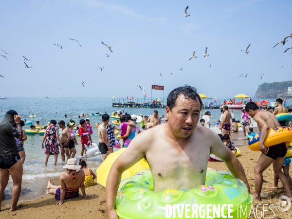 Les Chinois à la Plage