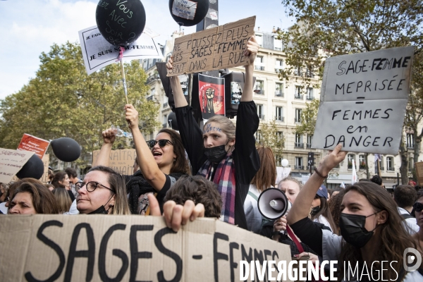 Les sages-femmes en colère