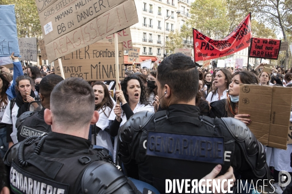 Les sages-femmes en colère